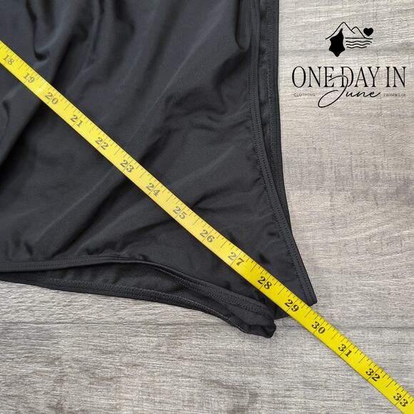 Zaful Cut Out Knot Front One Piece Swimsuit Size M - Picture 4 of 5